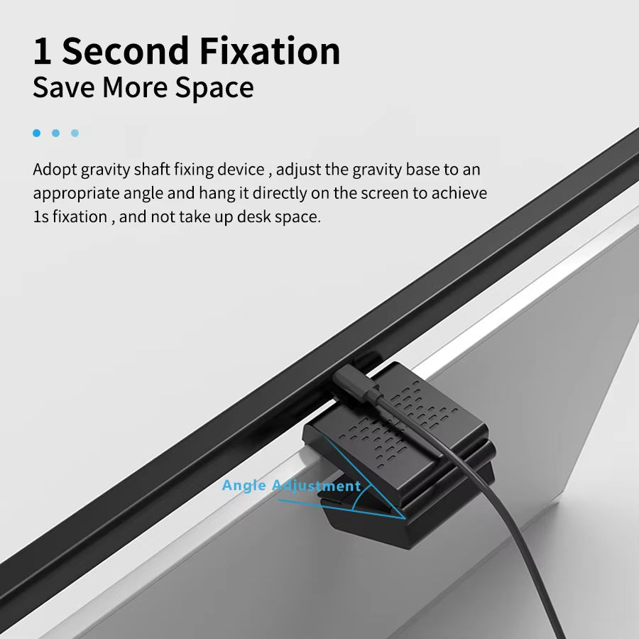 50Cm Computer Monitor Light Bar Screen Hanging Lights Stepless Dimming USB Desk Lamp for Study Reading Light Table Monitor Lamp
