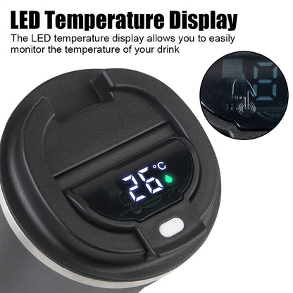 Edelstahl Thermobecher 380/510 ml – Doppelwandig isoliert, auslaufsicher & BPA-frei, Thermotasse für Kaffee, Tee & kalte Getränke