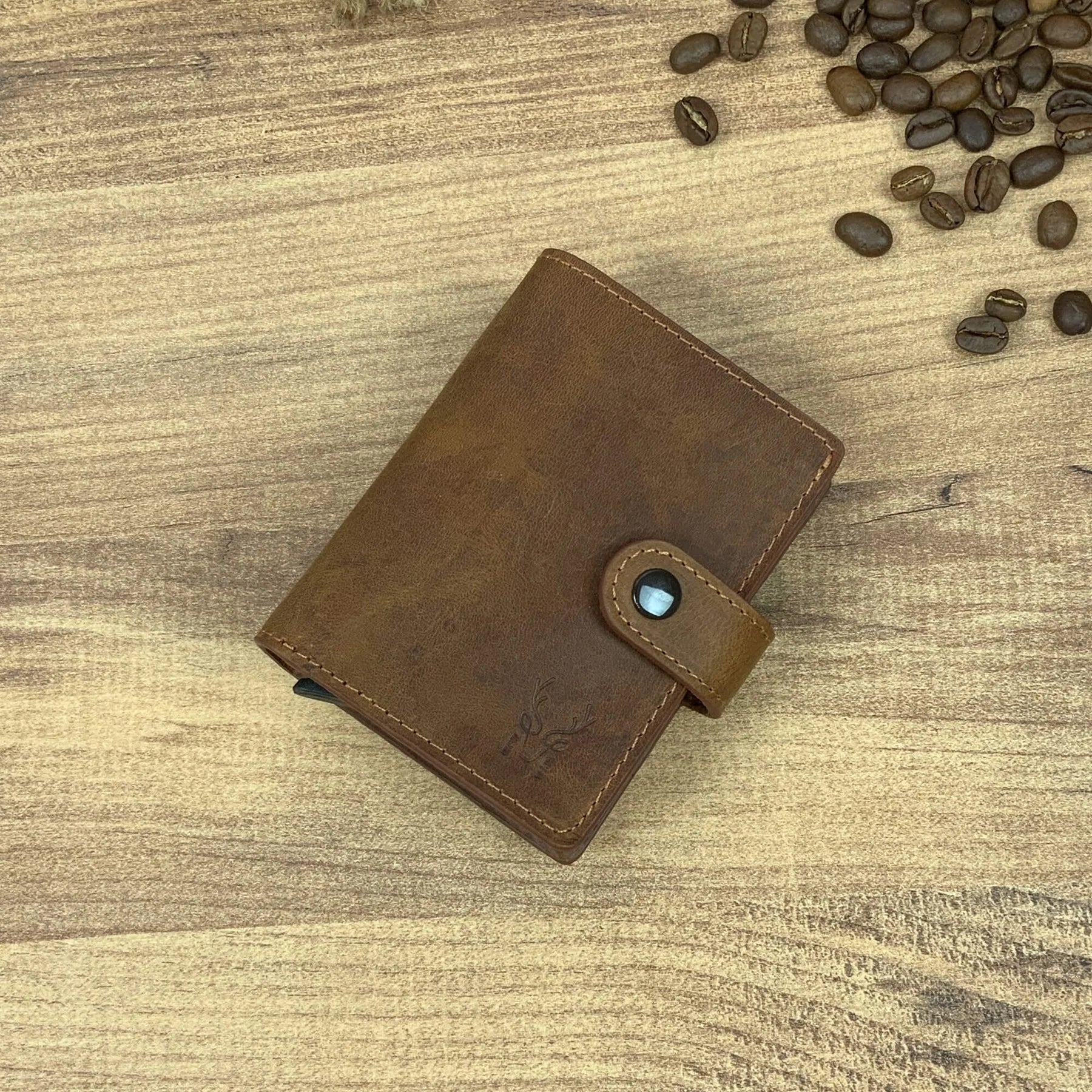 Orlando - Genuine Leather Pop-Up RFID Premium Cardholder