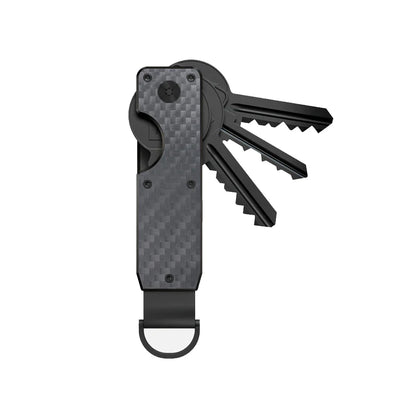 Key Organizer Compact Holder Metal Key Chain Minimalist Key Case Holder for Keychain Secures 1-5 Keys
